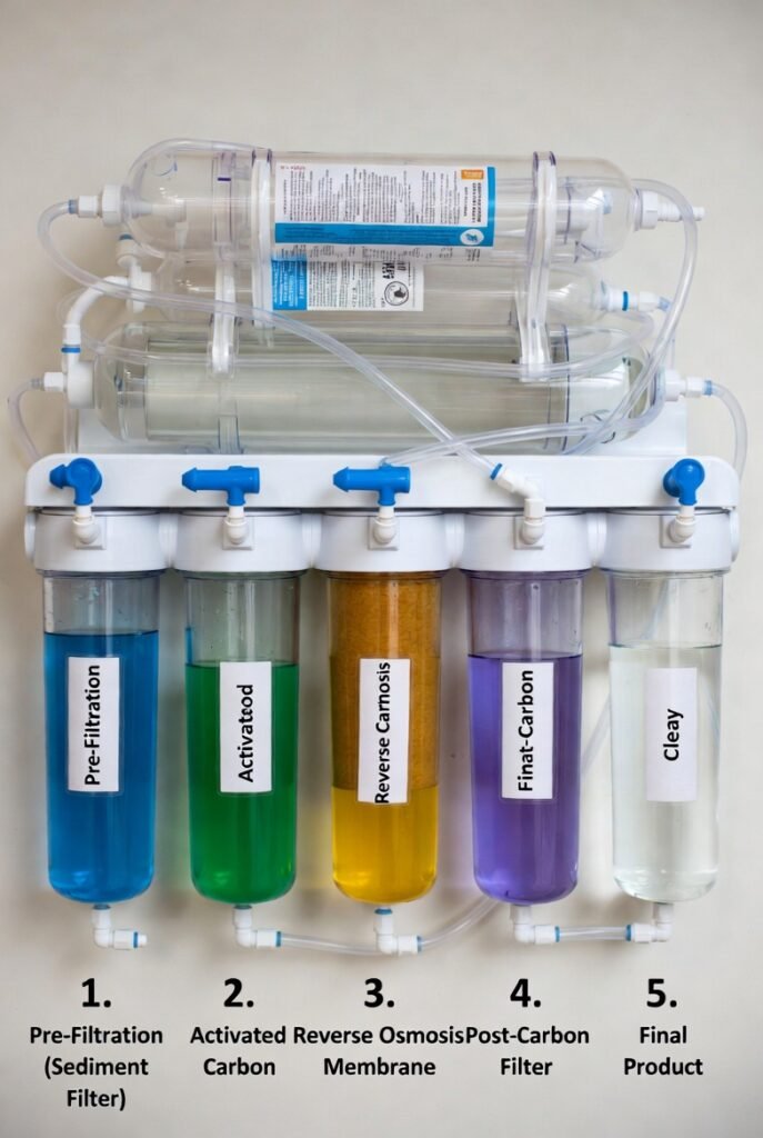 5-Stage Reverse Osmosis System Explained: What Each Stage Does—and When It’s Enough download (18)